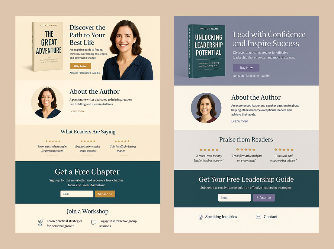 author_mockup_websites Author sample websites